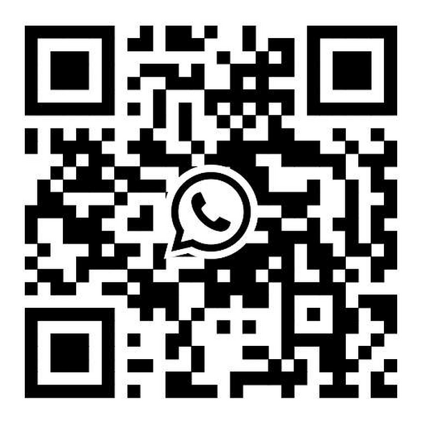 WhatsApp QR code for contacting the Monikawa team