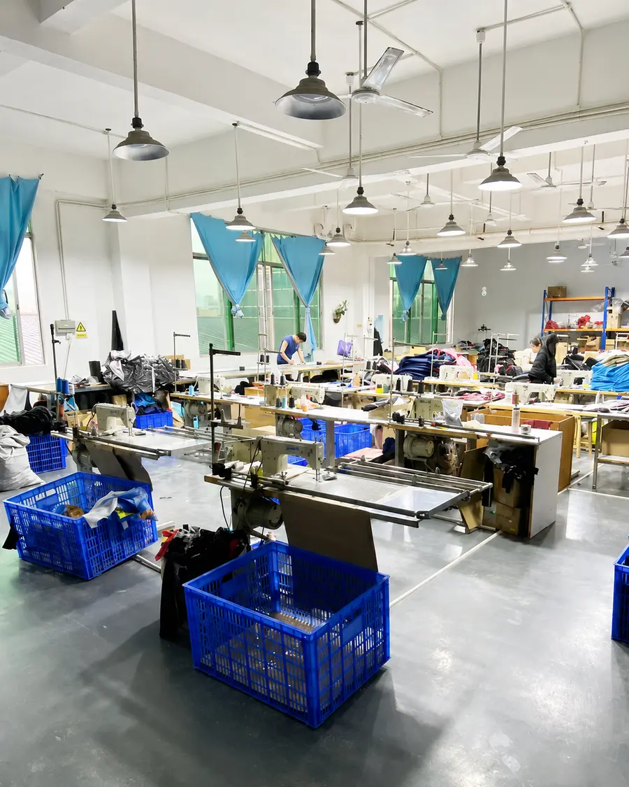 Monikawa umbrella manufacturing facility
