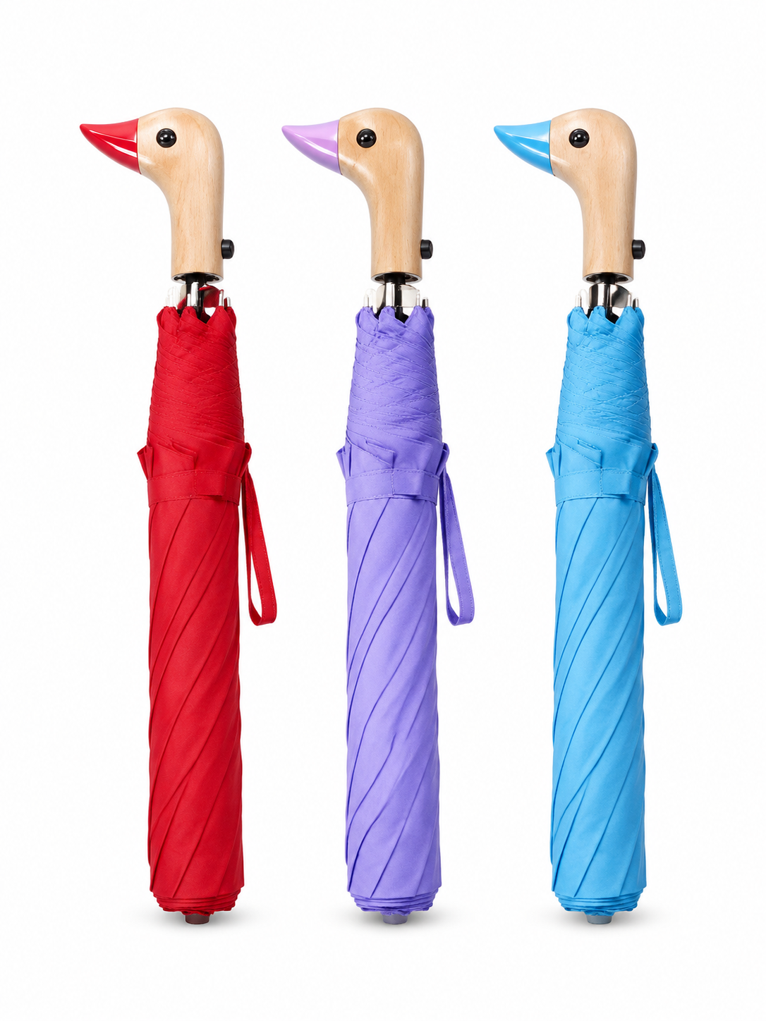 KT09 — Kids Wooden Duck Umbrella
