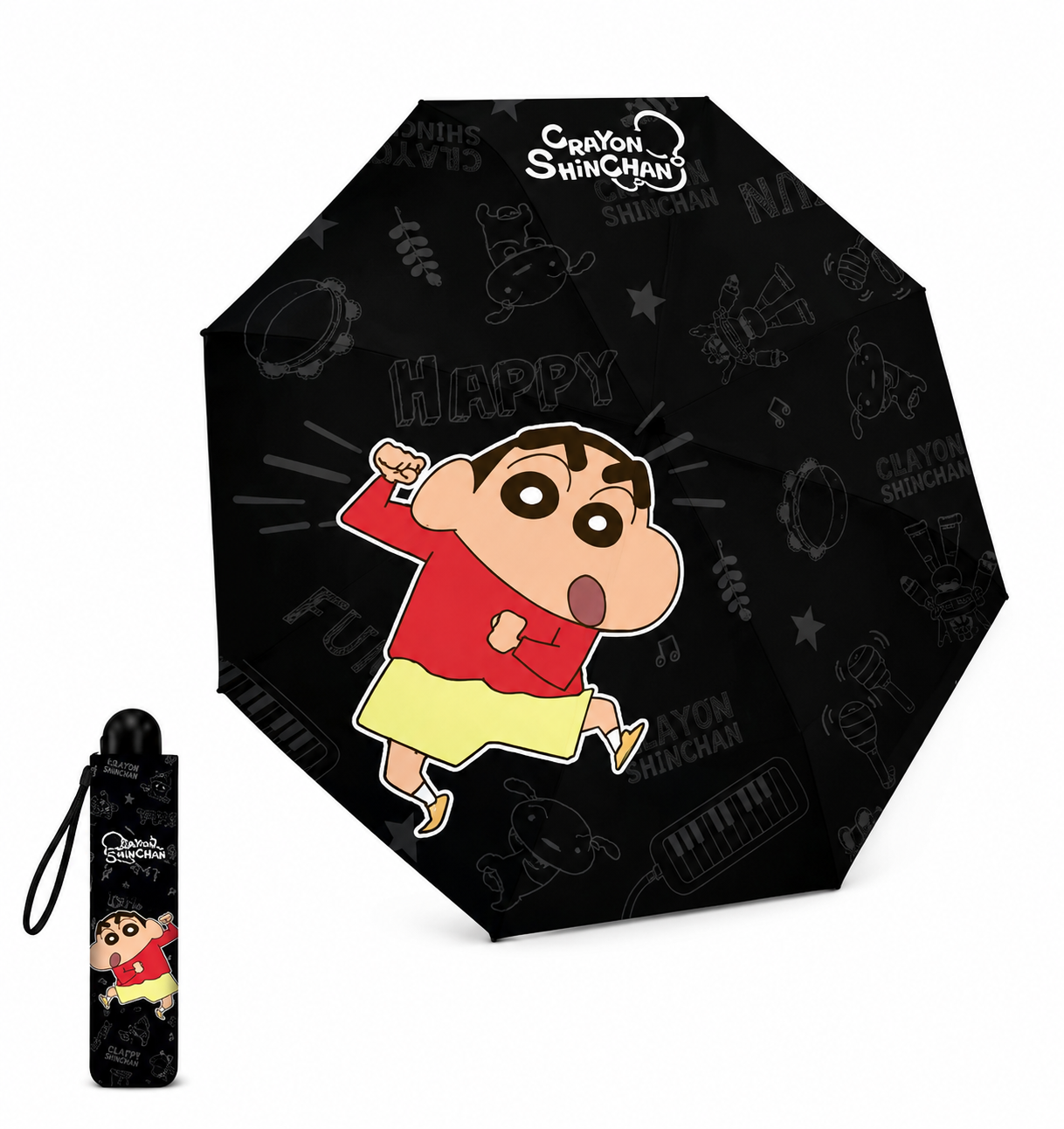 Colorful licensed cartoon umbrella design