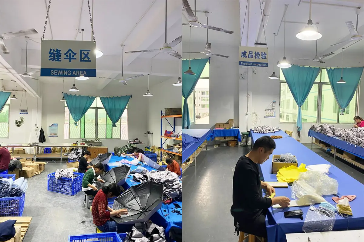 Monikawa sewing and finished product inspection